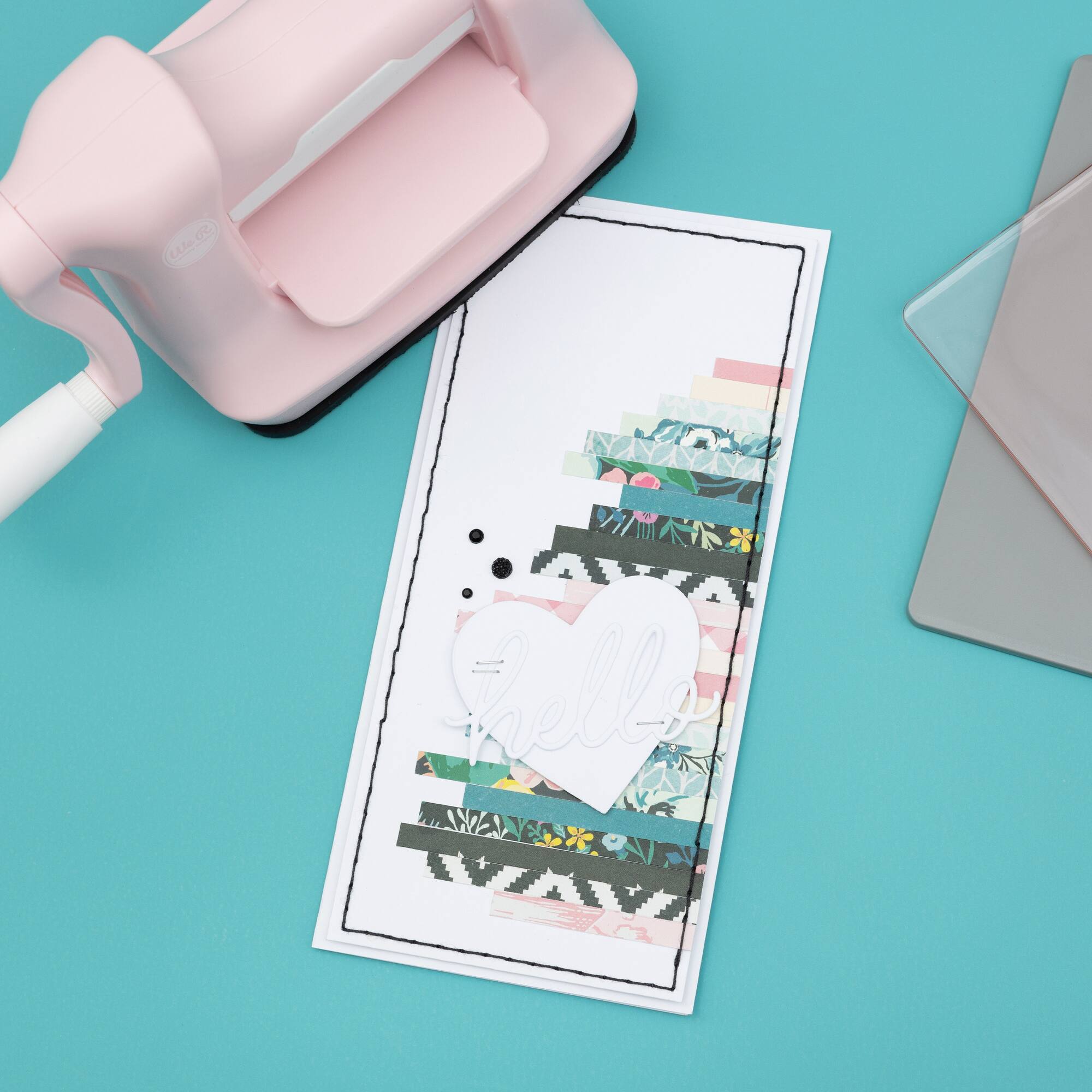 We R Memory Keepers® Mini Evolution™ Pink Die Cut Machine Kit